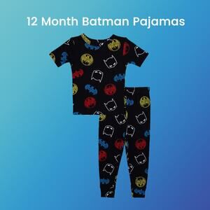 Batman Snug Fit Character Toddler 12 Month Pajama 2 Piece Set Size 12 Months